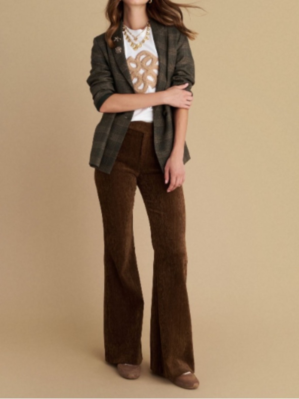 Classic fall luxe corduroy pants - NWT, size 14